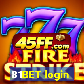 81BET login